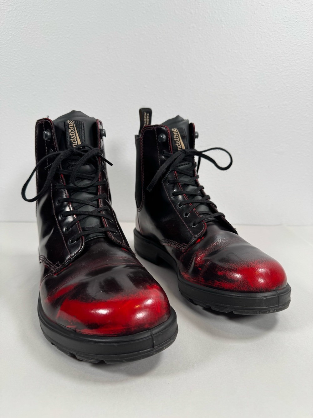 Blundstone Unisex #2220 Elastic Lace Up Boot Bordeaux Brush 8.5 US M / 10.5 US W